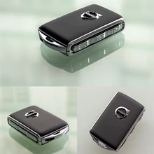  Car Keyless Leather Remote Key Case for VOLVO XC60 XC90 XC40 V40 V60 C40 S40 S80 S90 S60 Wooded Car Replacement Remote Key Shell 