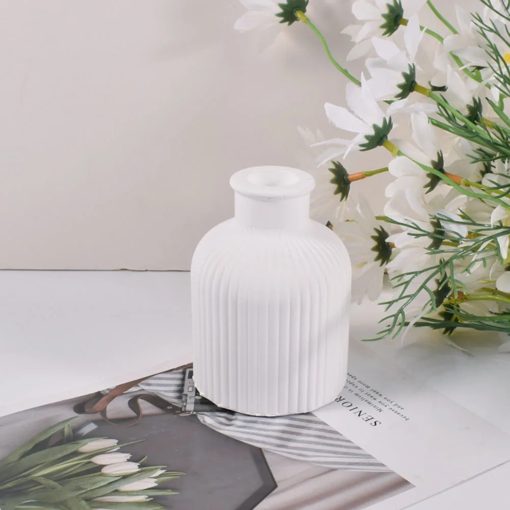 Flower Vase Silicone Mould DIY Flower Vase Resin Casting Mould DIY Crafts Accessories Room Decor ваза ваза для цветов Florero 3