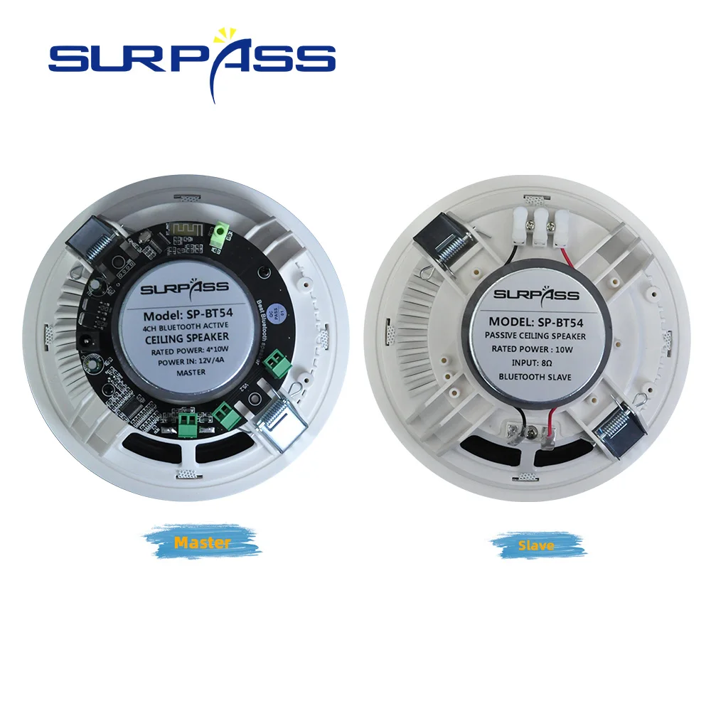 Home 4pcs Wall In Ceiling Speakers Full 