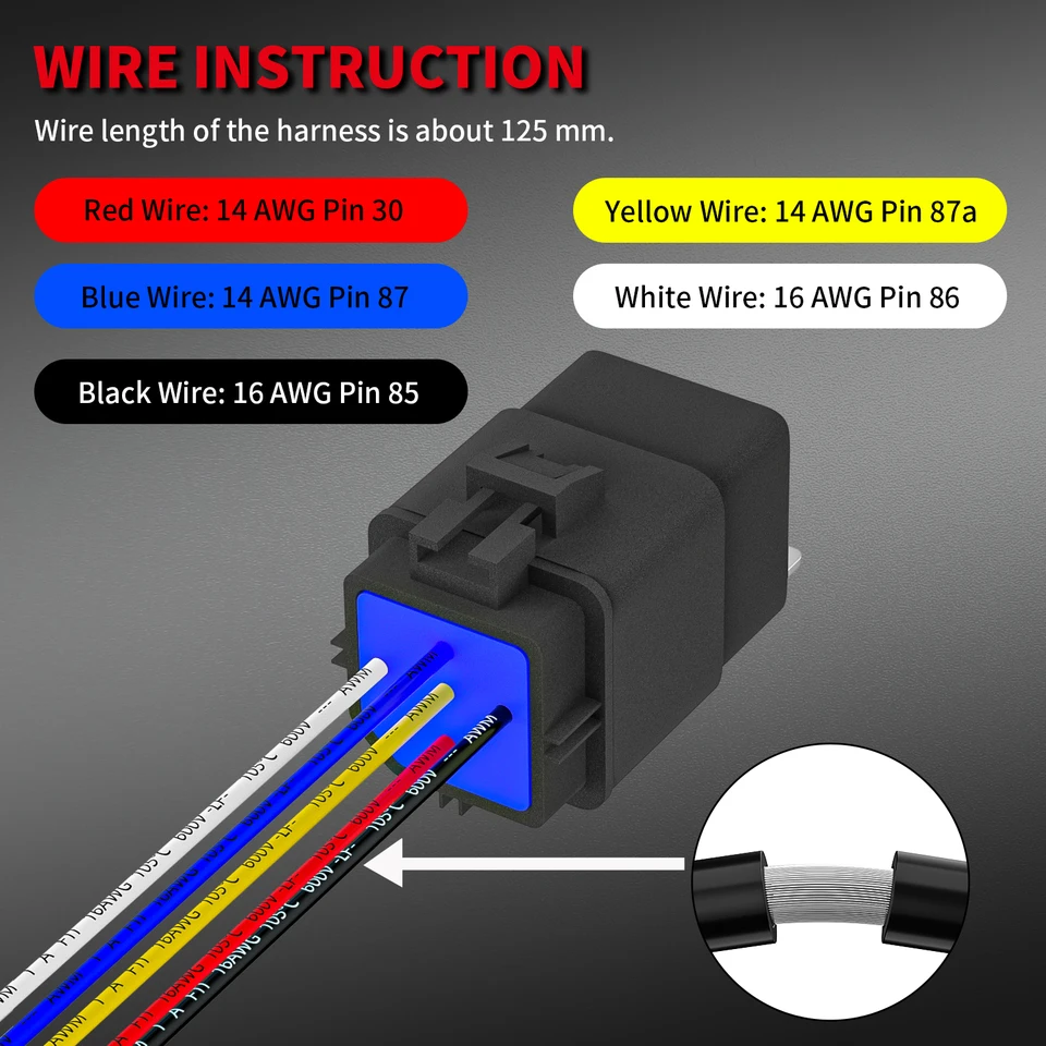 Relè Frecce LED Moto AUKENIEN 12V 2-Pin - Lampeggiante Elettronico Per Auto E Moto - Foto 11