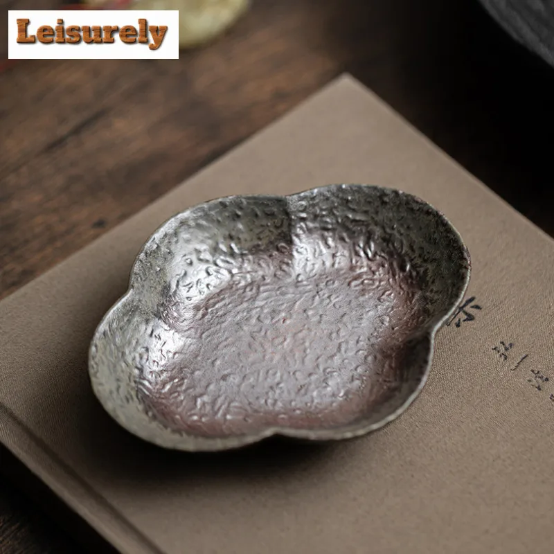 Clear Water Old Rock Mud Ruyi Coasters Elegant Stand for Mugs for Coffee Cups Saucer Heat Insulation Placemats Cup Holder Cafes