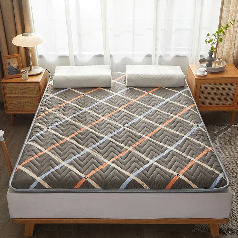 Colchones de rodillos de látex Natural, Colchon Songk Tatami para cama, colchonetas  para dormir en el suelo, futón inflable - AliExpress