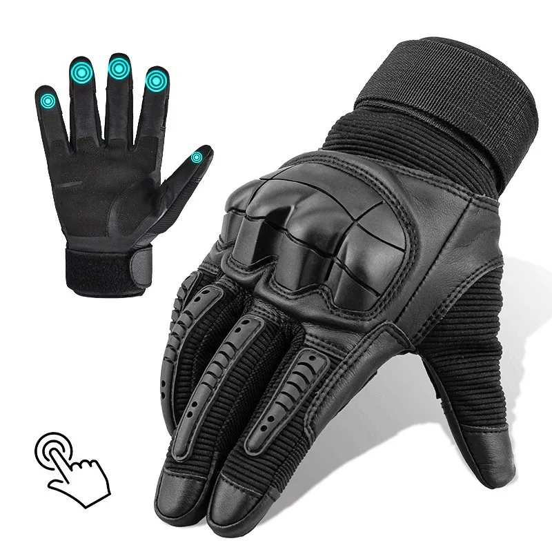 

Outdoor Tactics Gloves Sport Climbing Non-Slip Riding Motorbike Gloves Full Finger Combat Touch Screen Gloves
