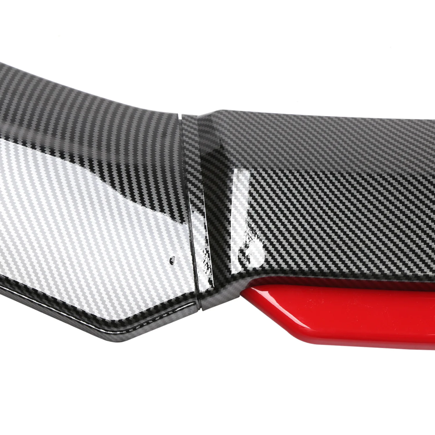 Car Front Bumper Lip Body Kit General 3-section Front Shovel Automobile 4-section With lip Surrounding Bumper auto exterior parts