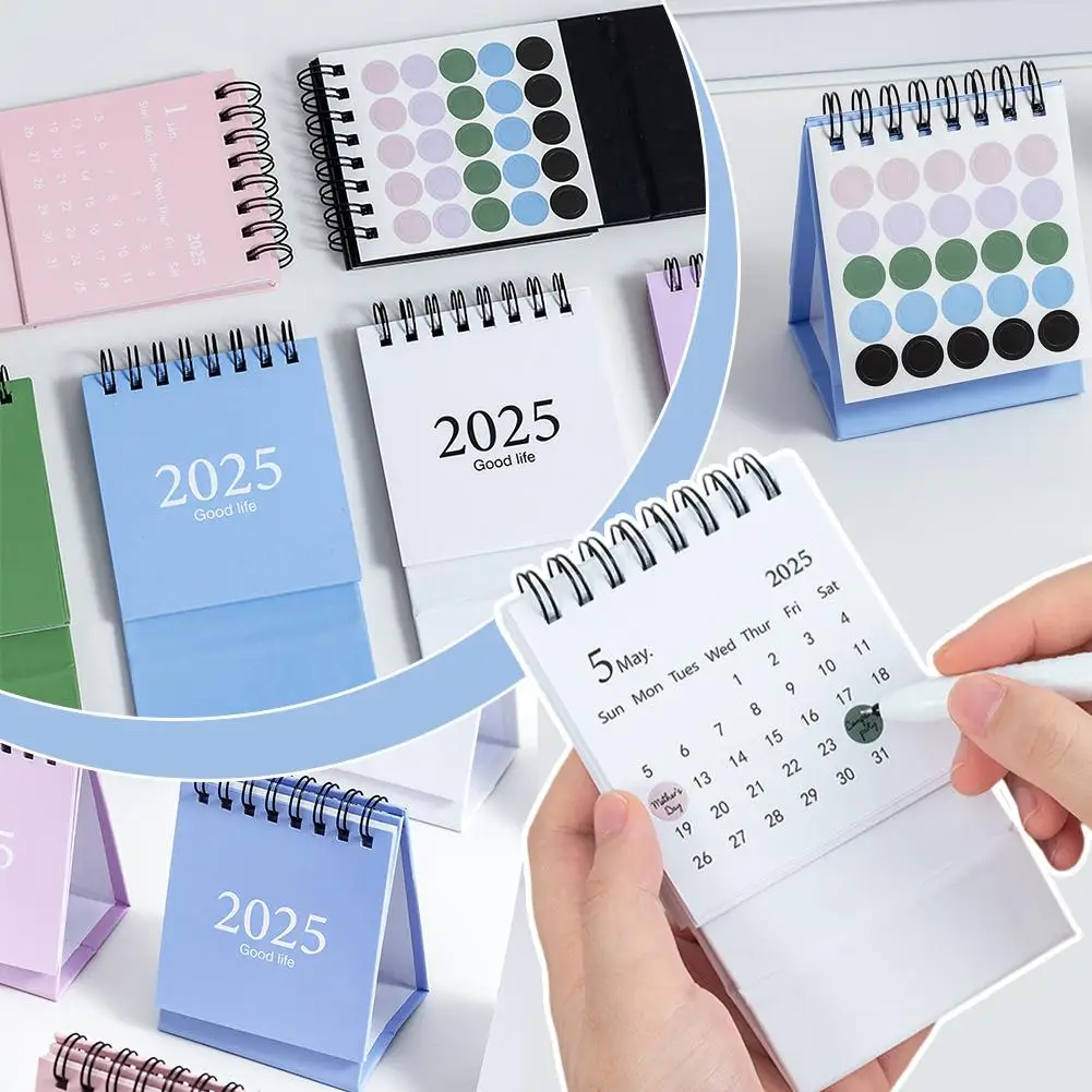 Desk Calendar Mini Portable Accessories