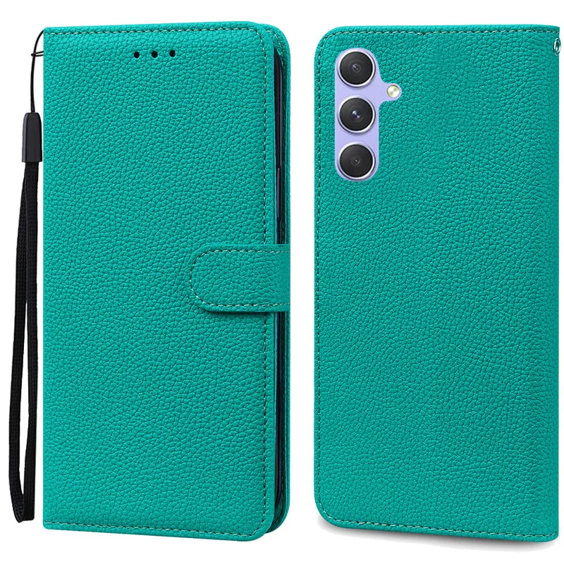 Leather Wallet Flip Case for Samsung Galaxy - Stylish Protective Phone Cover
