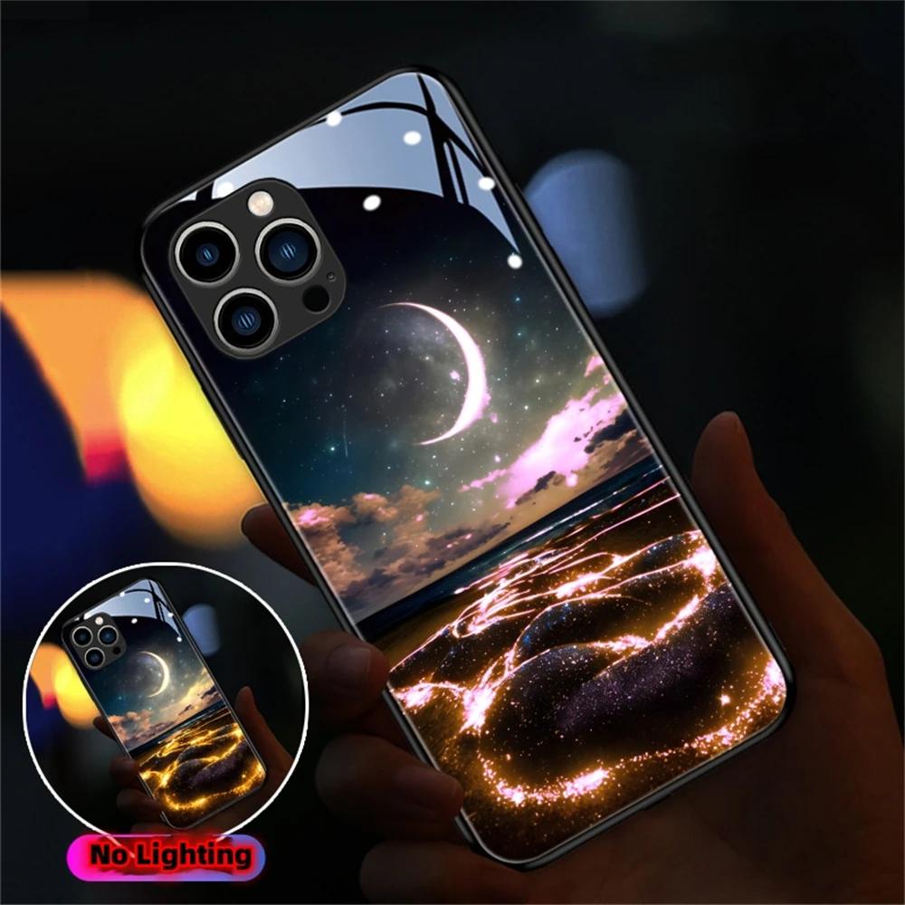 Dropship Moonlit Soft Glow LED Light; Wireless Phone Charger And