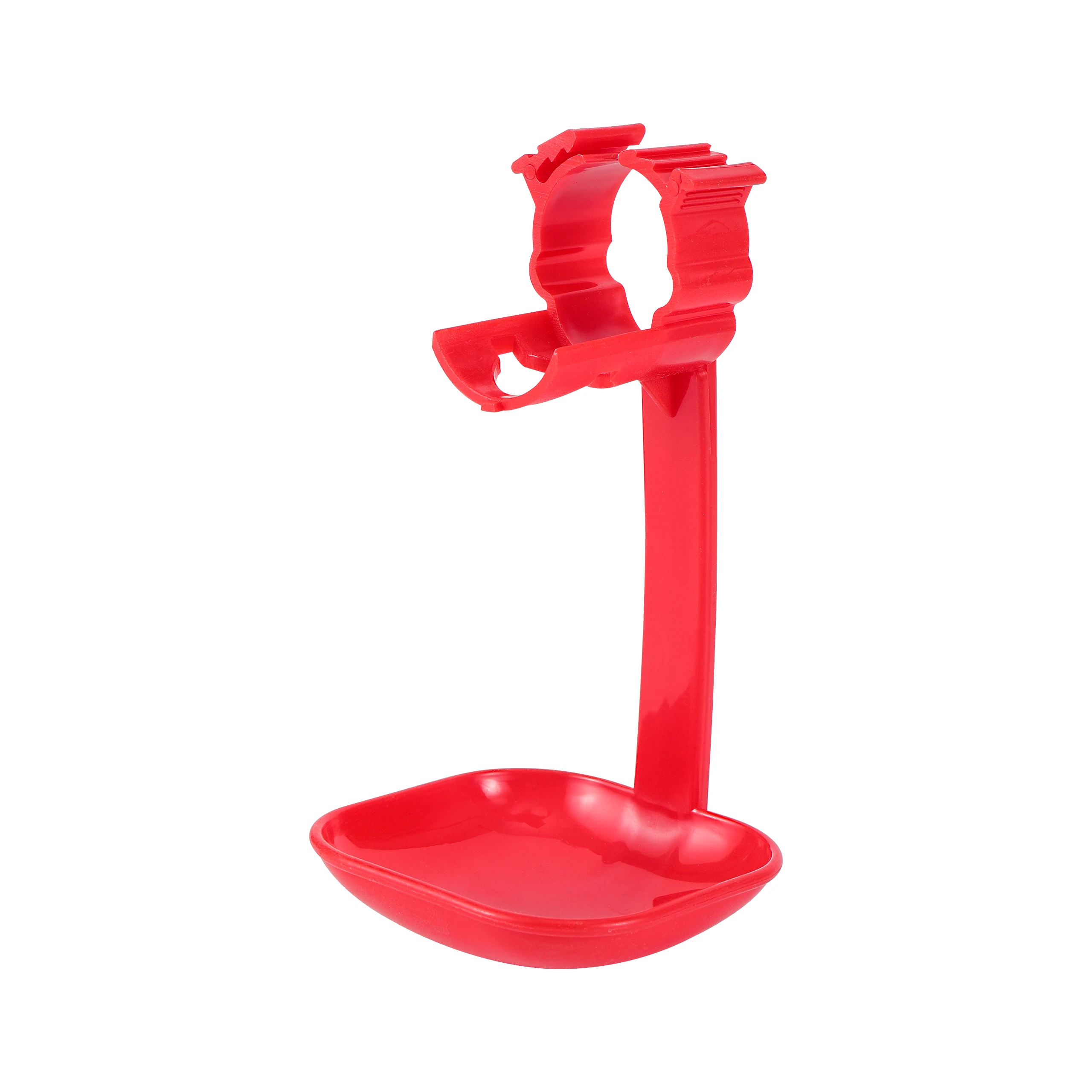 20Pcs Poultry Feeding Supplies Chicken Hanging Cup Drinking Fountains Bird Water Bowl Nipple Red Chicken Drinking Tool