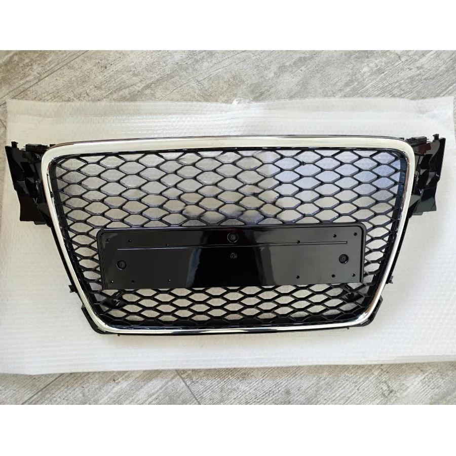 

Front Sport Hex Mesh Honeycomb Hood Grill for Audi A4/S4 B8 2009 2010 2011 2012 For RS4 Style