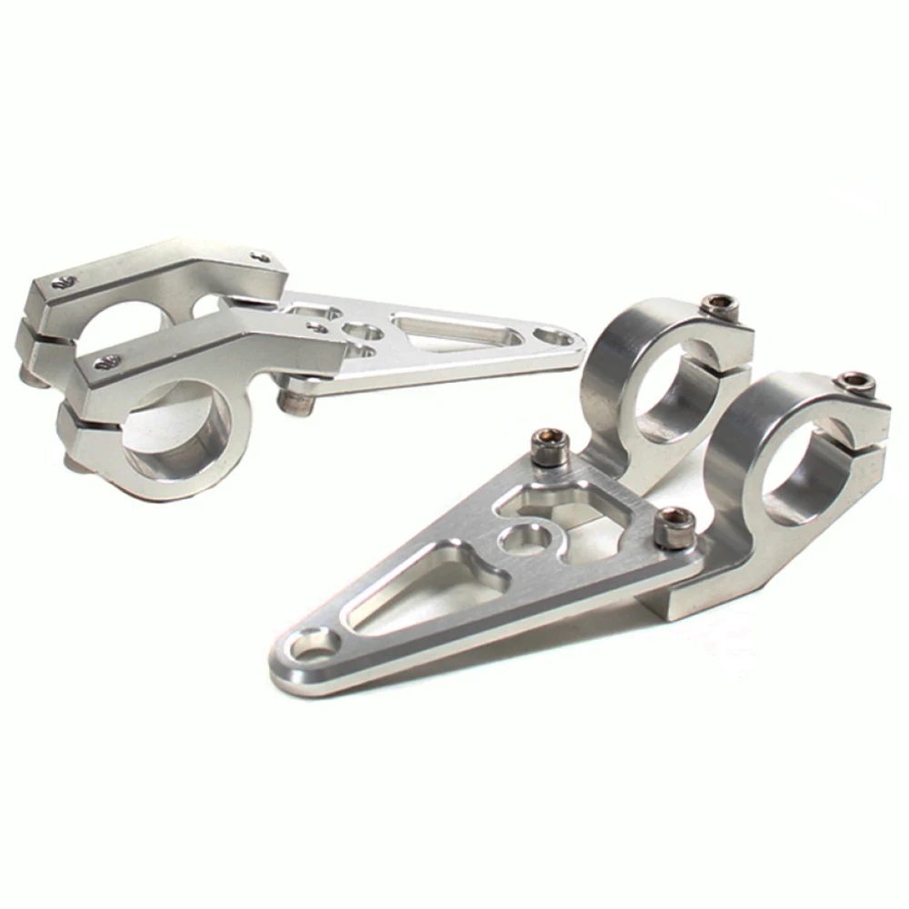토르비안 CNC 알루미늄 오토바이 26mm 27mm 30mm 45mm 헤드라이트 마운트 브래킷 헤드 램프 홀더 포크