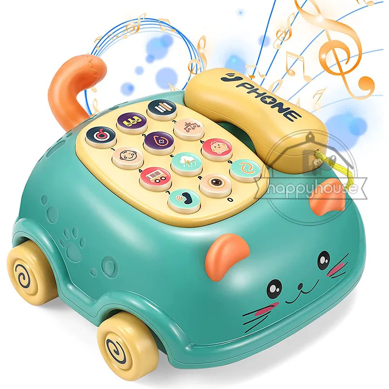 

Baby Phone Toys 0 12 Months Baby Music Toys Baby Musical Toys for Children Car Toy Toddler Phone Toys for Kids 1 2 3 4 5 years