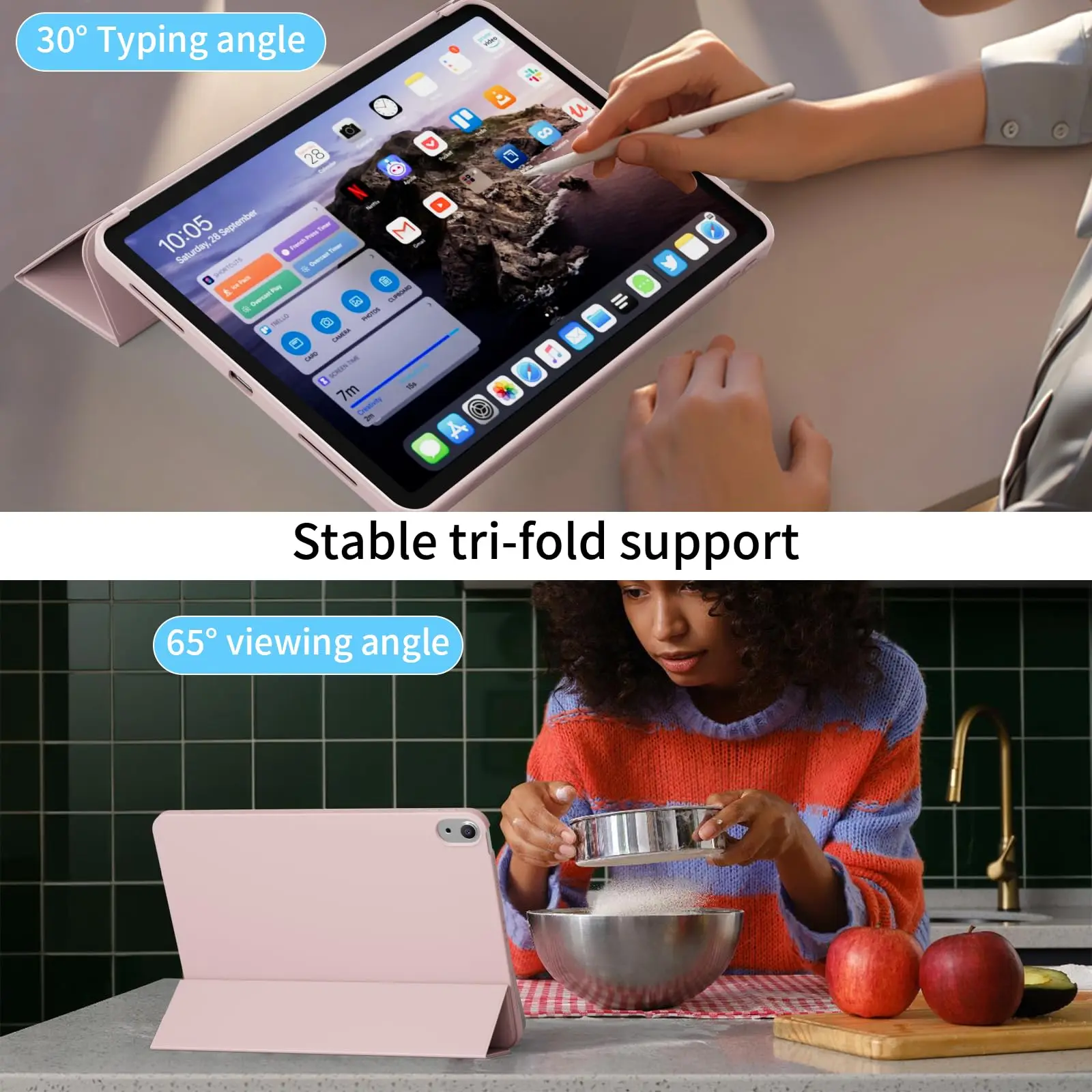 Magnetic Flip Smart Cover for iPad - Sleek and Versatile Protection