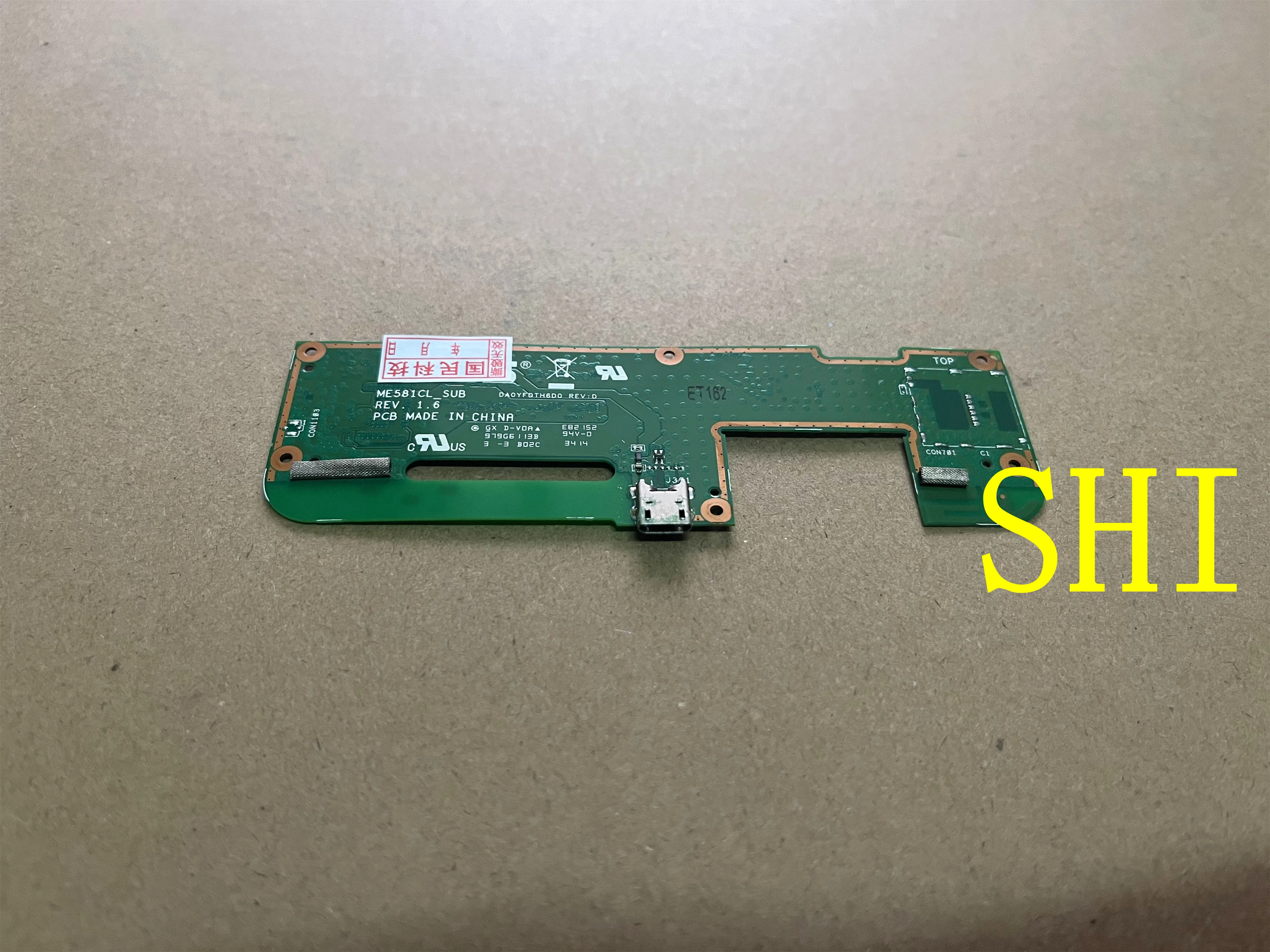 Me581Cl Scheda Madre Usata Originale Per Asus Per Memo Pad 8 Muslimah 1.6 Scheda Di Ricarica Spedizione Gratuita