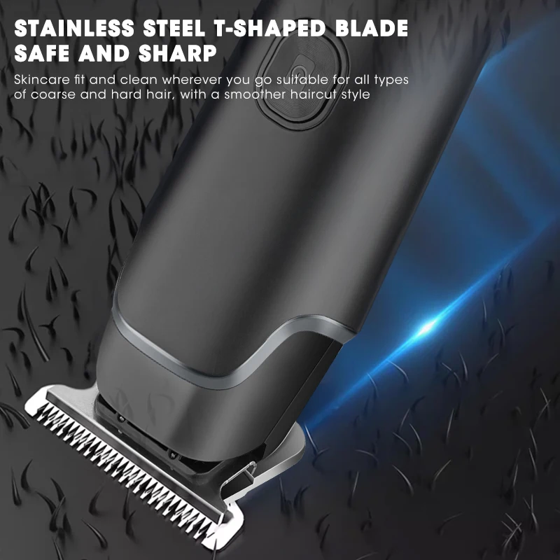 LCD digital display men's hair clipper hair salon engraving electric clipper USB hair clipper bald machine 3