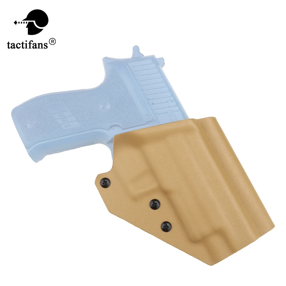 

P226 Lightweight Kydex Tactical Holster Paddle Mounted Airsoft Adjustable Retention Pistol OWB Paintball Belt Hunting Accessory