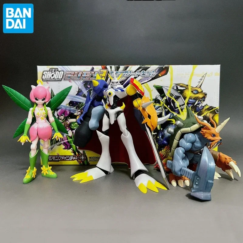 Оригинальный Bandai Digimon Приключения Zudomon Omegamon альтер-с лилимон коробка яиц сборная сборка украшения фигурки модели игрушки подарок