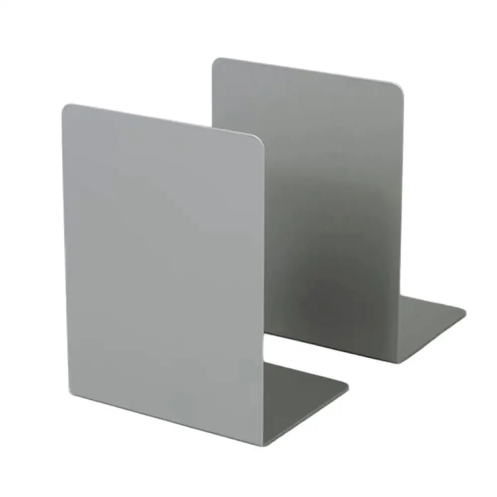 L-Shaped Durable Metal Desktop Organizer and Book Stand