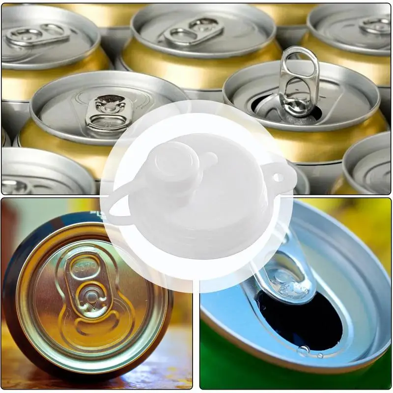 Soda Can Lids Portable Dustproof Canning Lids Reusable Beverage Can Lid For Soda Beer Energy Drink Cans