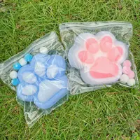 Large Soft Plush Cute Cat Paws Squeeze Toy Squish Big Antistress Foot Girls Kid Gifts Squishy Toy Antistress Toys For Adults 1