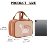 Three-in-One Large Capacity Makeup Bag, Waterproof PU Travel Bag, Portable Multi Functional Cute Cartoon Cat Pattern Storage Bag 6