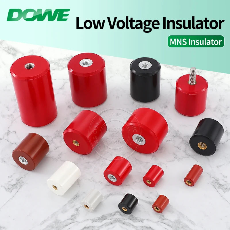 DOWE MNS insulator high strength insulator MNS30*40 low voltage distribution cabinet red