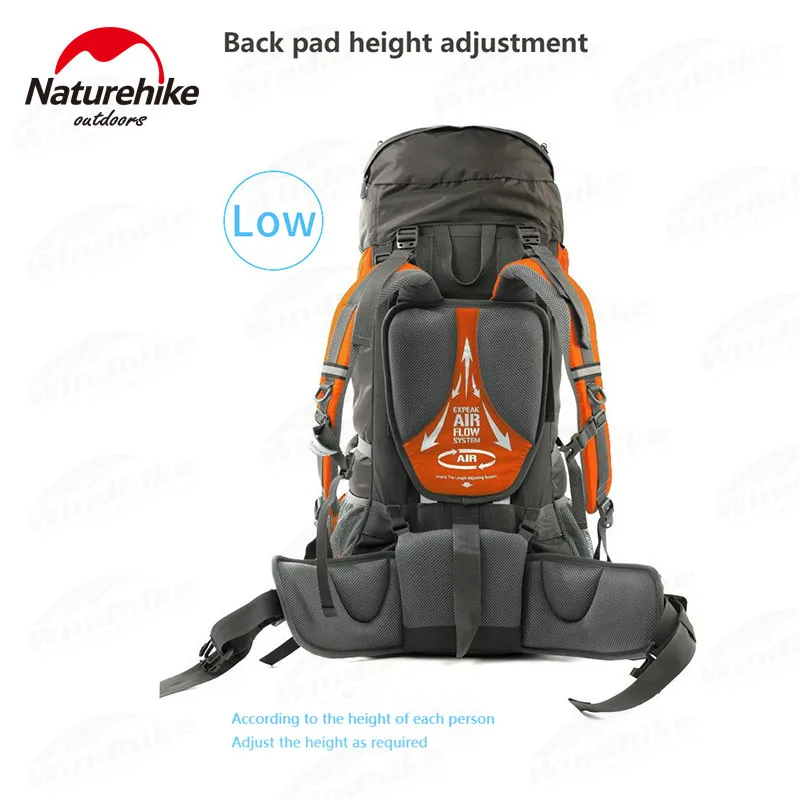 Mochila De Senderismo Para Viajes Montañismo Escalada Camping Trekking 70l Macuto Impermeable 89685945