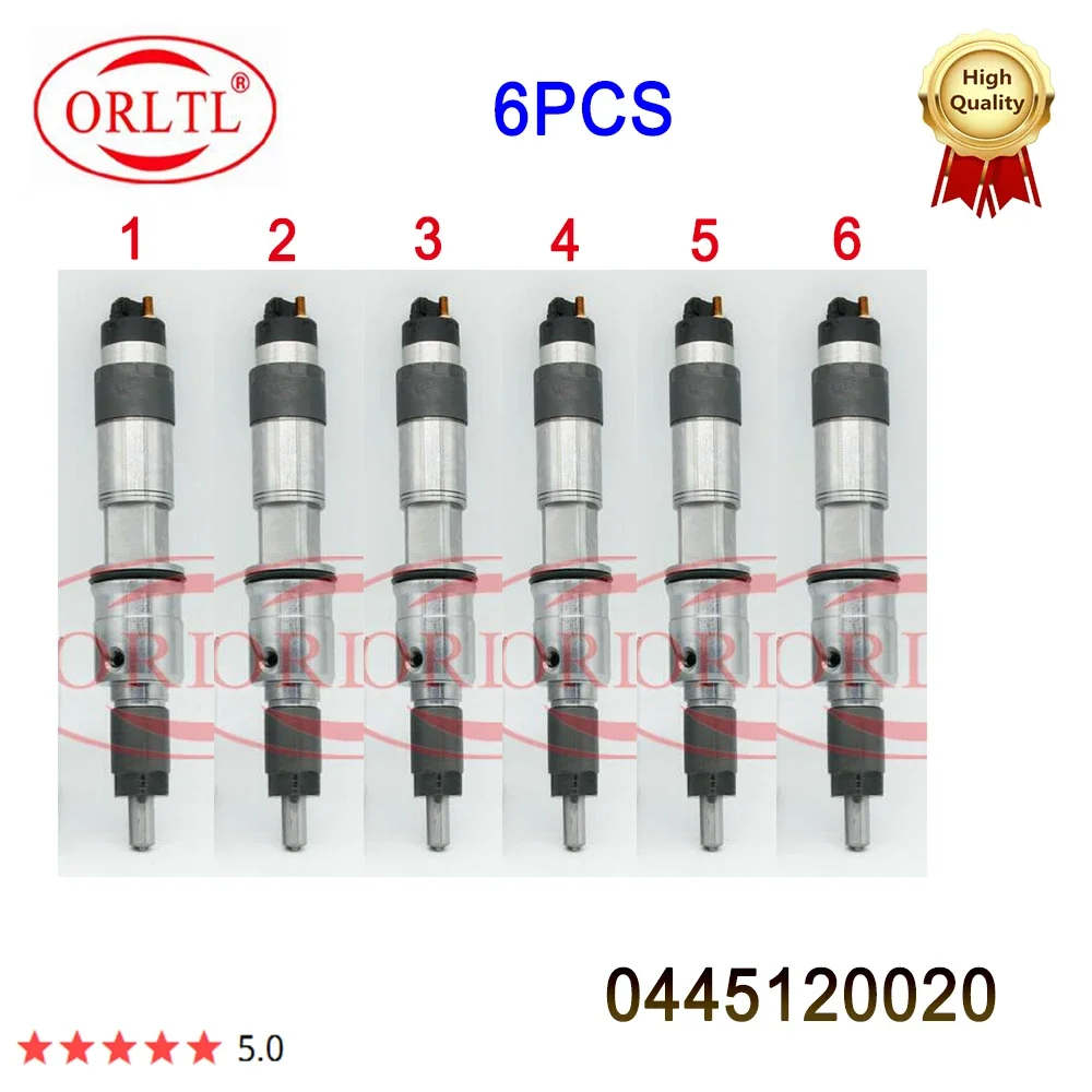 

6PCS 0445120020 Diesel Fuel Injector Spray Tips 0 445 120 020 Fit For RENAULT 370/420 Kerax Premium 503135250 5010477874