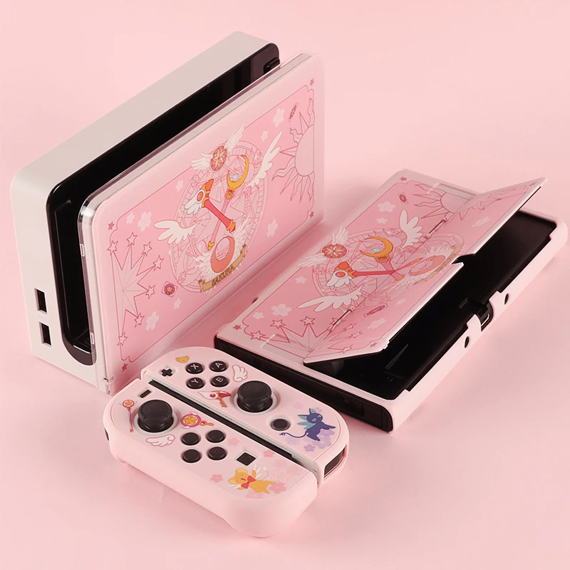 sakuraさま専用 任天堂 switch Sakura-Nintendo Switch用のピンク色の保護ケース,Nintendo