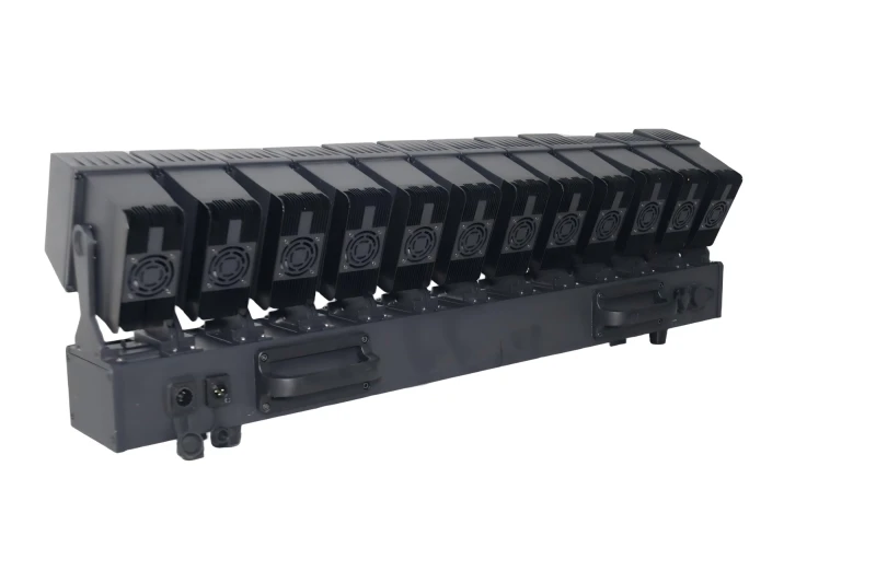 6 pieces 12x60w led moving head zoom bar light outdoor waterproof led beam movin