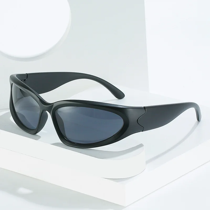

2022 Steampunk Sunglasses Women Mirror Sports Sunglasses Men's Driving Shades Eyewear UV400 Outdoor Goggles Fashion Glasses