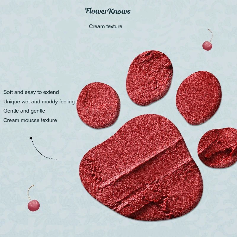 Flower Knows Creamy Matte Hydrating Lipstick - Natural Velvet Finish, Vitamin E Infused, Vegan Formula