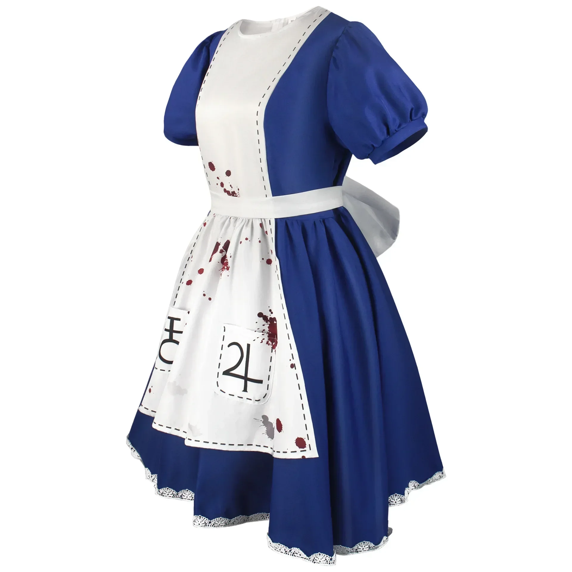 Anime Alice Madness Returns cosplay costume role dress adult women girls Lolita maid dress suit Halloween outfit uniform halloween costumes
