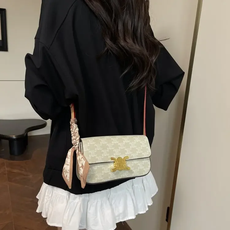 حقيبة كروسبودي الحرفية لعام 2025 للسيدات، بتصميمها...