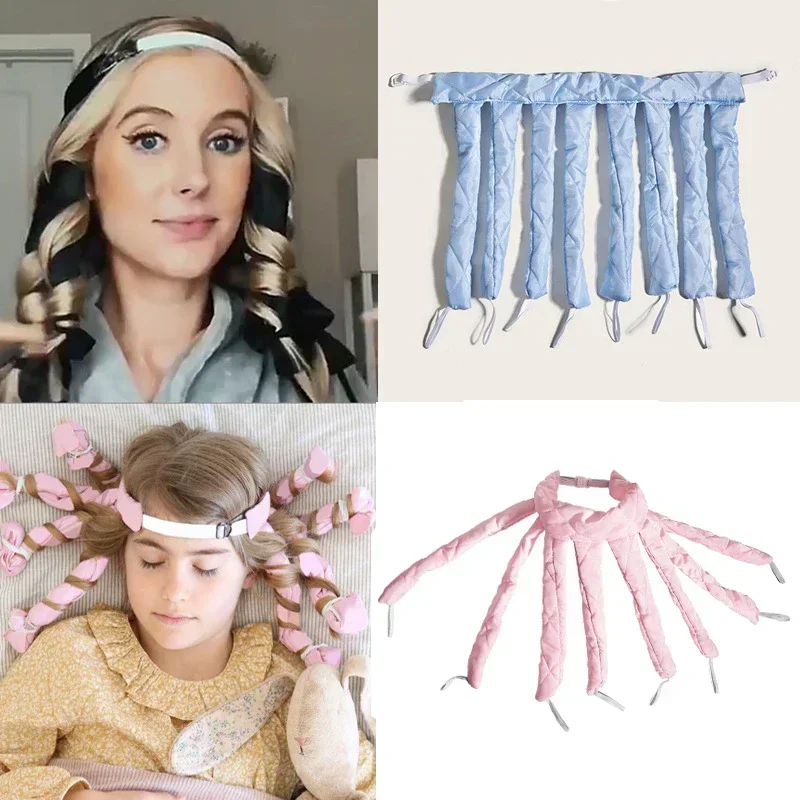 Hair Curling Tools Hair Curler Octopus Curling Hair Band Sleep No Heat Sponge Iron Heatless Curls Beauty Accessories