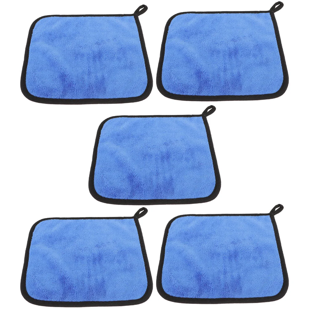 Billiard Cleaning Supplies 5 Pcs Billiard Cue Cleaner Snooker Cleaning Cloth Pole Billiards Slicker Washcloths