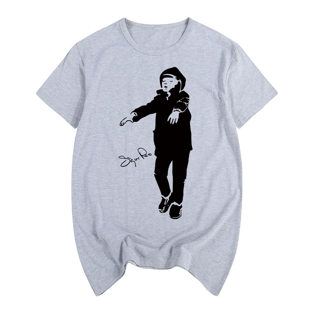

Sigur Ros post rock Summer print T-shirt Cotton Men T shirt New women TEE