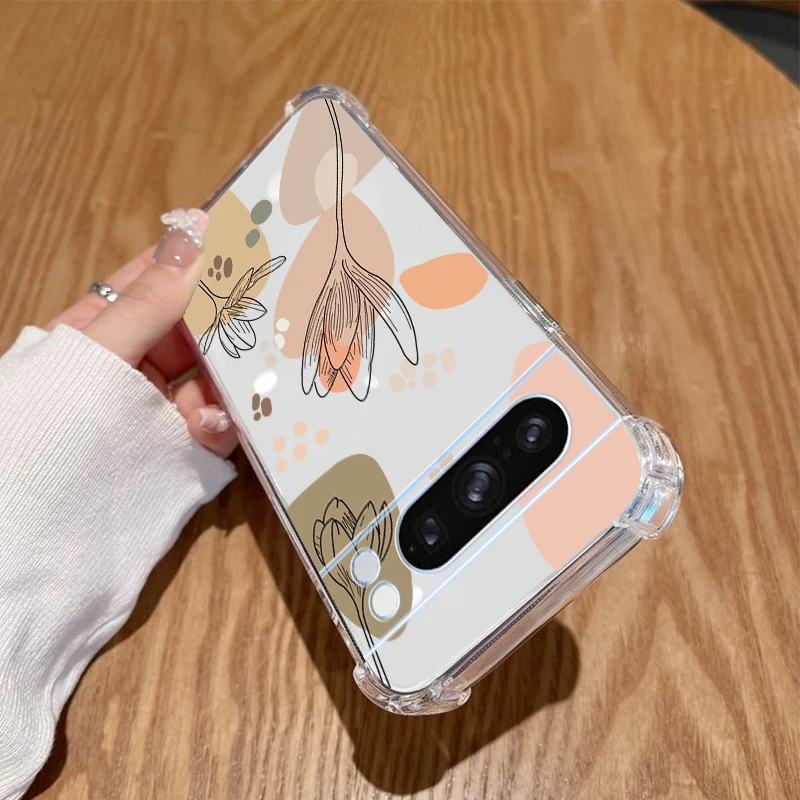Floral Transparent Phone Case