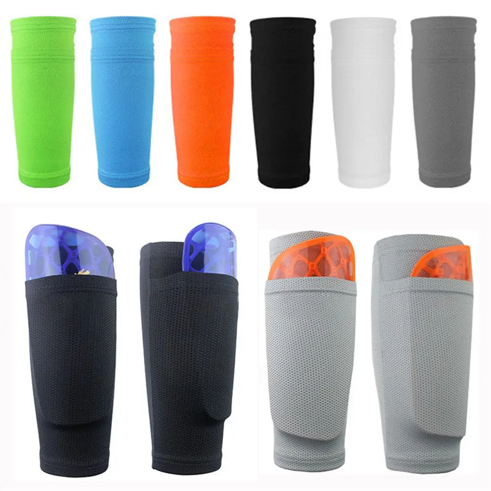 Soccer Socks Shin Pads Cover Instep Socks Leg Guard Sleeves Soft Breathable Nylon Football Shin Holder Instep Socks 1Pair soccer socks,soccer shin pads