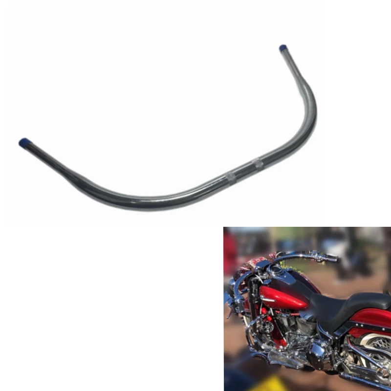Maniglie Da 1.5 Pollici Per Moto Per Harley Monkey Soft Tail Fat Boy Breakout Heritage Classic Road King Deluxe Manubrio Da Spiaggia
