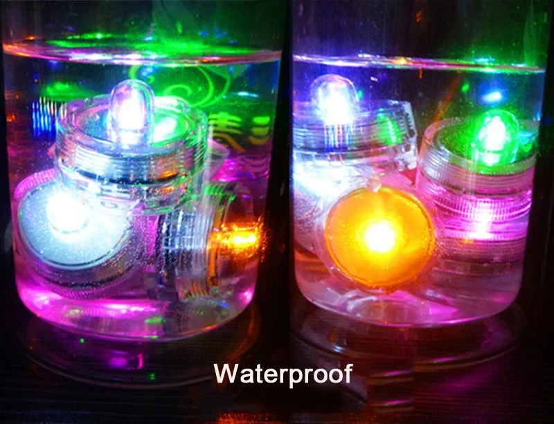 Mini Aquarium LED Lighting Waterproof LED Candle Lamp Fish Tank Diving Light Landscape Lamp Party Wedding Lighting Decoration aquarium light led lamp aquarium lamp