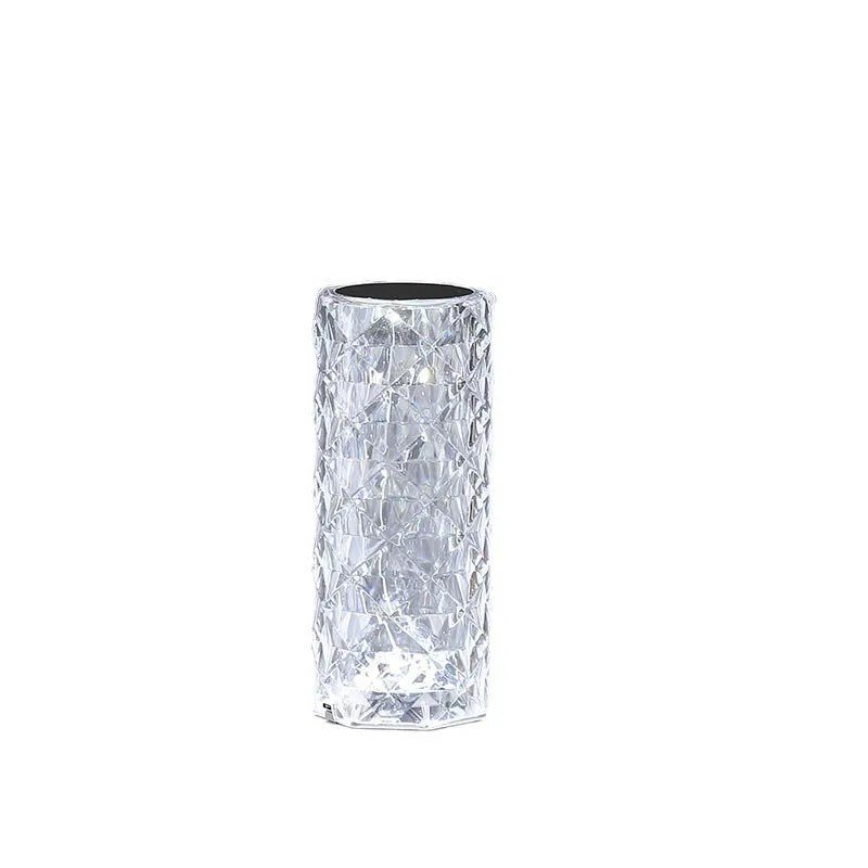 

Crystal Lamp Romantic Crystal Rose Lamp Ambience Light Crystal Decorative Table Lamp Creative Small Night Lamp