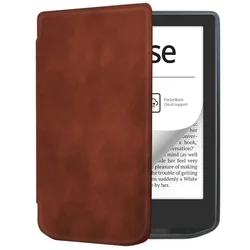 Ultra Slim E-Reader Case with Auto Wake/Sleep and Soft TPU Protective Shell (Brown)