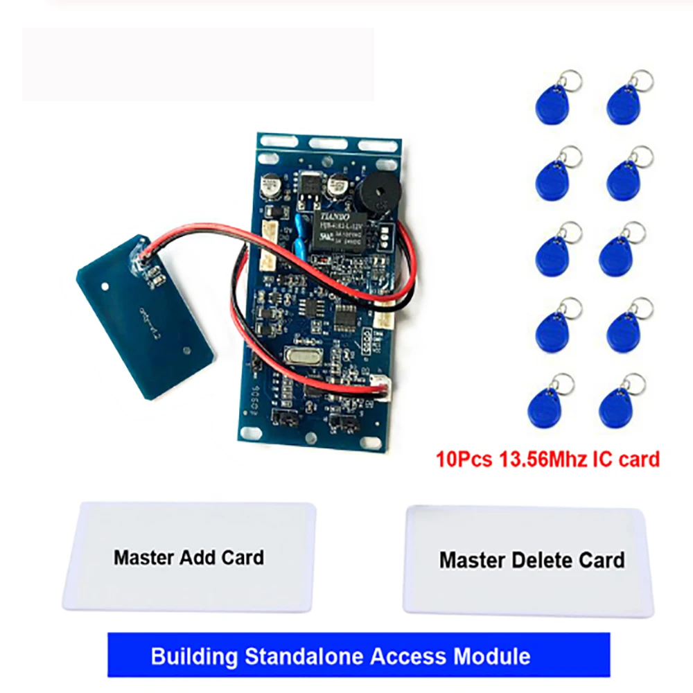 Multifrequency RFID Access Control System