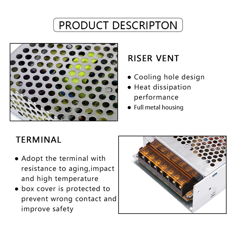 110/220V AC 12V 12.5A 150W 변환기 스위치 모드 전원 공급 장치 LED 조명 변압기 드라이브 어댑터 AC/DC 동봉 SMPS