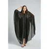 2024 caftan musulman Abaya robe Hijab robe Kimono femmes dubaï en mousseline de soie robe à capuche vêtements islamiques Abaya dubaï