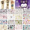 Sanrio Hello Kitty Cat Tattoo Sticker Kuromi Mymelody Tattoos Cinnamoroll Stickers Cosplay Decor Temporary Waterproof Art Tattoo 1