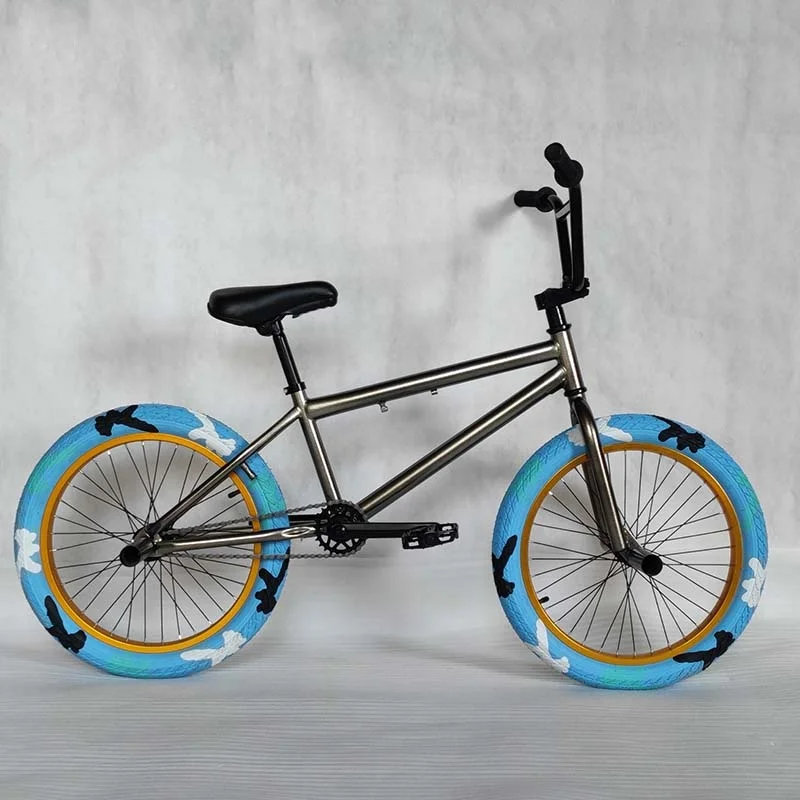 Vélo de cascade BMX de 20 pouces, vélo Freestyle de Performance, sans freins, roulements complets, vélo professionnel d'escalade