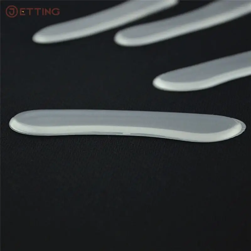 3Pairs Silicone Heel Rubbing Cushion Pads Insoles For Shoes Anti Slip Gel Pads