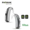 Phonak Vitus BTE UP-P Hearing Aids Waterproof  Dustproof  Original 6 channels Digital Computer Programmable With Severe Degree 1