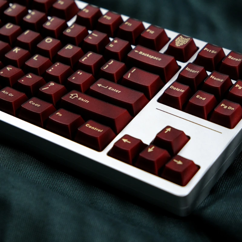 Echome-romã Keyboard Cap Grupo Tema Wine Abs Dupla Camada Translúcido Perfil Cereja Keycap para Teclado Mecânico - Imagem 3